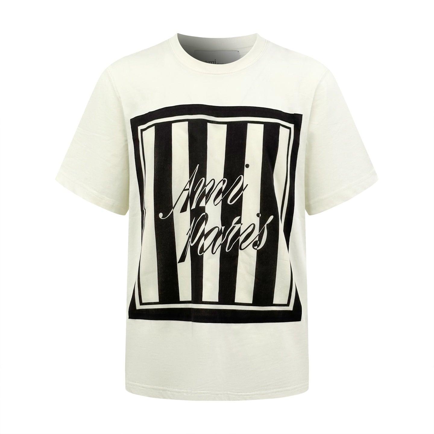 2026 New GS Letter Print Square T-shirt (BB880-A15)