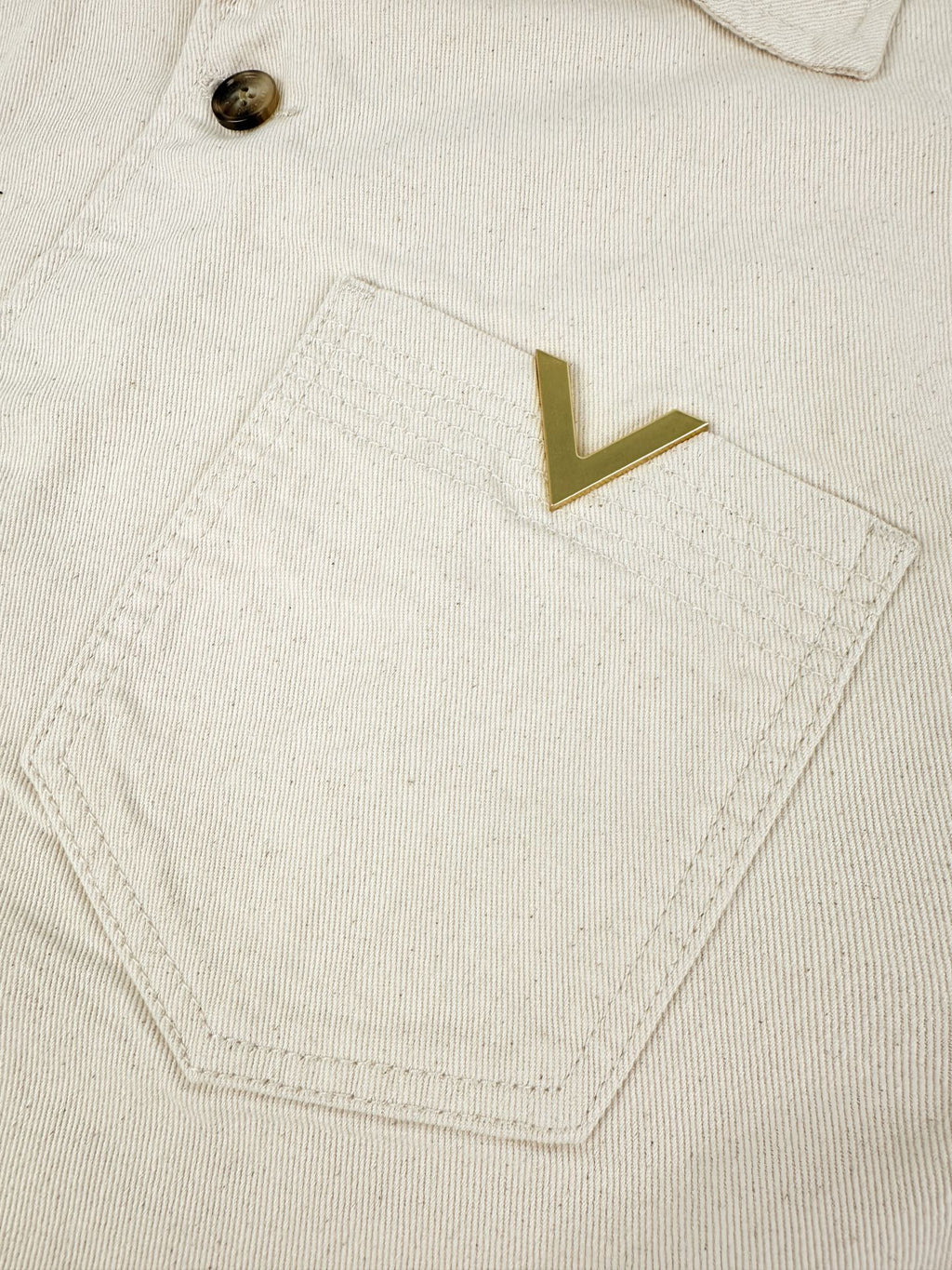 2026 New Style GS Logo Denim Shirt (AA618-A85)