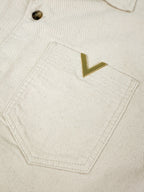 2026 New Style GS Logo Denim Shirt (AA618-A85)