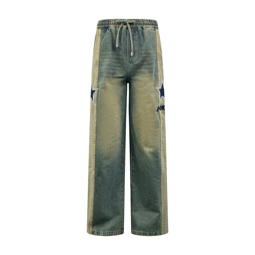 2026 New GS Logo Embroidered Jeans (BB861-B55)