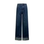 2026 New GS Logo Cuffed Jeans (BB866-B70)