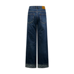 2026 New GS Logo Cuffed Jeans (BB866-B70)