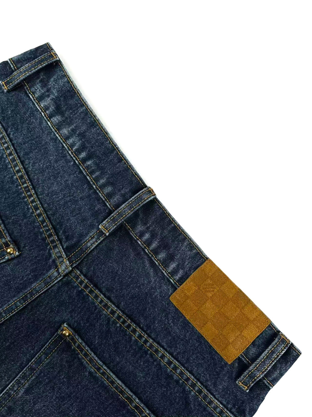 2026 New GS Logo Cuffed Jeans (BB866-B70)