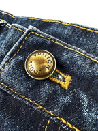 2026 New GS Logo Cuffed Jeans (BB866-B70)