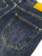 2026 New GS Logo Cuffed Jeans (BB866-B70)