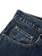 2026 New GS Logo Cuffed Jeans (BB866-B70)