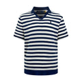 2026 New GS Embroidered Stripe Short-Sleeved Jumper (CC984-A70)