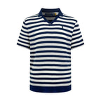 2026 New GS Embroidered Stripe Short-Sleeved Jumper (CC984-A70)