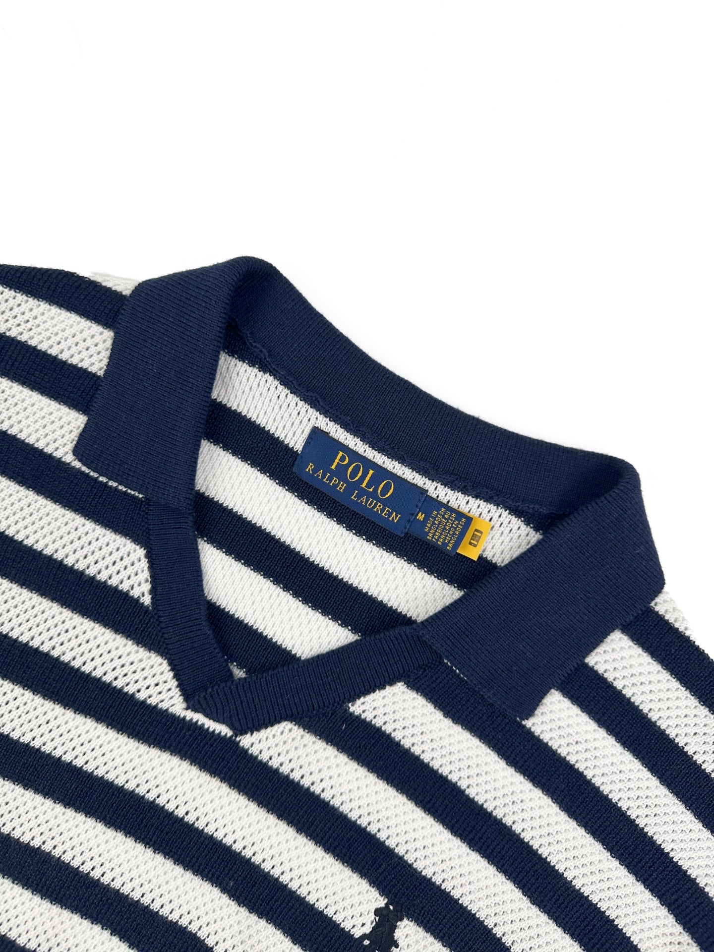 2026 New GS Embroidered Stripe Short-Sleeved Jumper (CC984-A70)