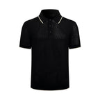 2026 New GS Logo Mesh Polo Neck Knit Top (CC983-A75)