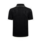 2026 New GS Logo Mesh Polo Neck Knit Top (CC983-A75)