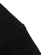 2026 New GS Logo Mesh Polo Neck Knit Top (CC983-A75)