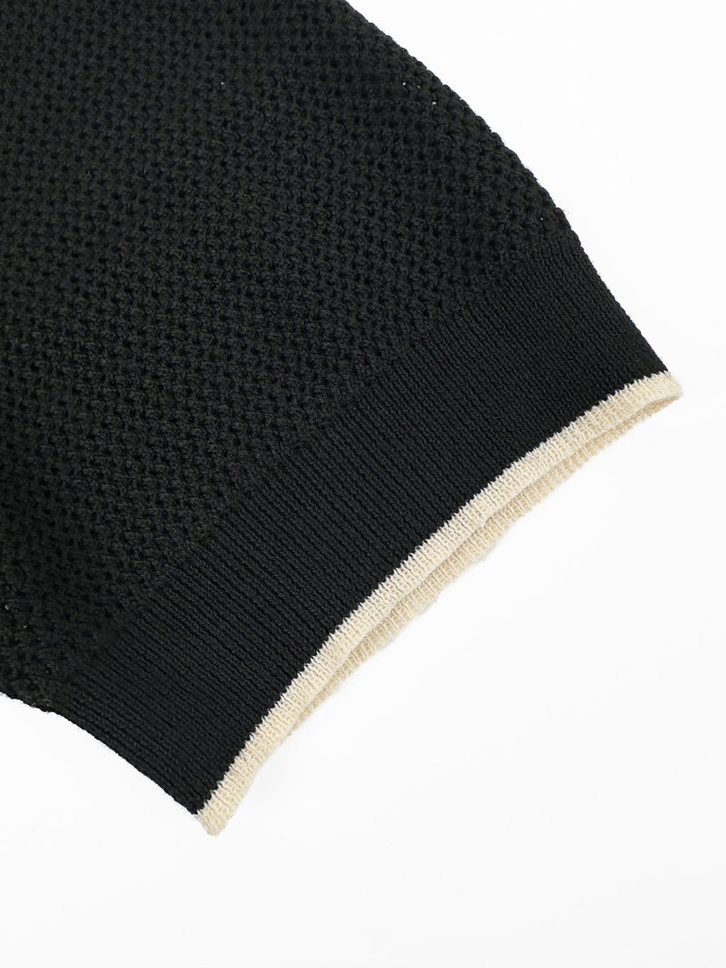2026 New GS Logo Mesh Polo Neck Knit Top (CC983-A75)