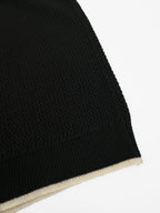 2026 New GS Logo Mesh Polo Neck Knit Top (CC983-A75)