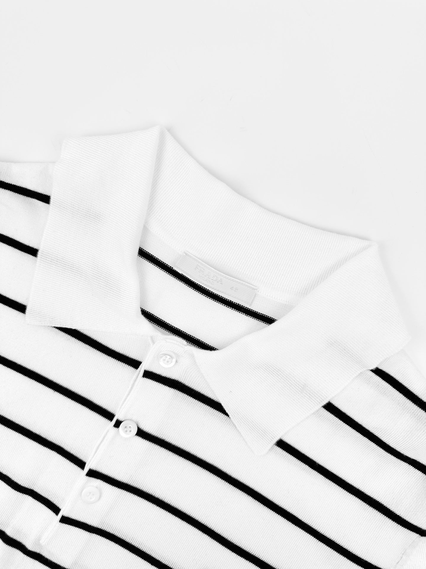 2026 New GS Logo Striped Polo-Neck Knit (CC991-A70)