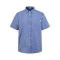 2026 New GS Embroidered Check Short-Sleeved Shirt (AA628-A70)