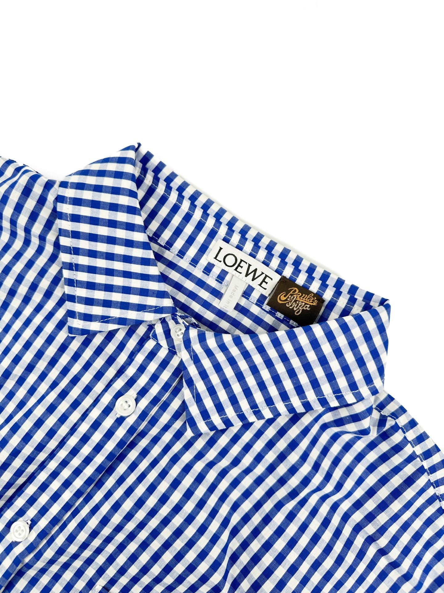 2026 New GS Embroidered Check Short-Sleeved Shirt (AA628-A70)