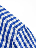 2026 New GS Embroidered Check Short-Sleeved Shirt (AA628-A70)