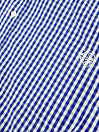 2026 New GS Embroidered Check Short-Sleeved Shirt (AA628-A70)