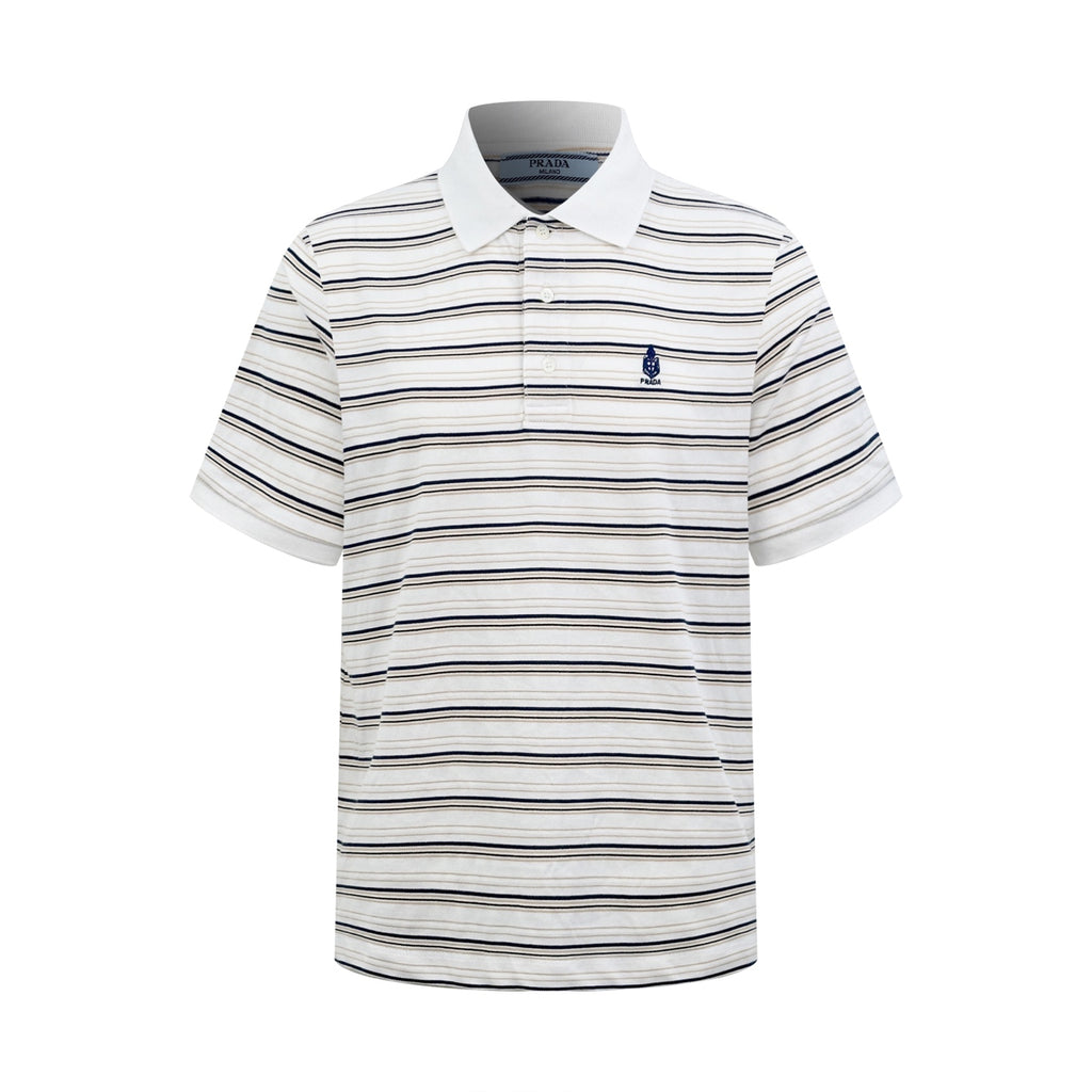 2026 New GS Logo Striped Polo Shirt (CC992-A60)