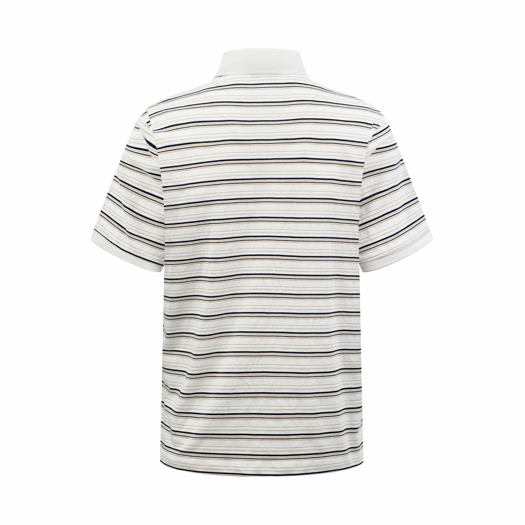 2026 Women's GS Striped Embroidered Polo Shirt (FF752)