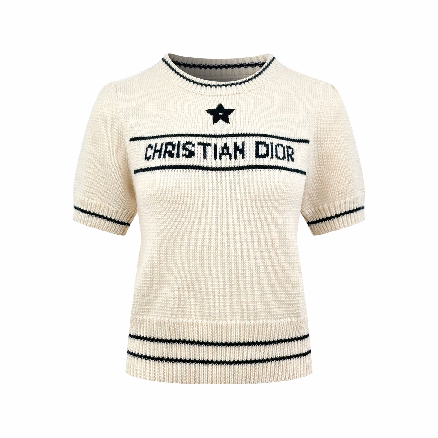 2026 Women's GS Embroidered Short-Sleeved Sweater (DD132)