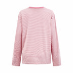 2026 Women's GS Logo Striped Long-Sleeved Shirt (FF758)
