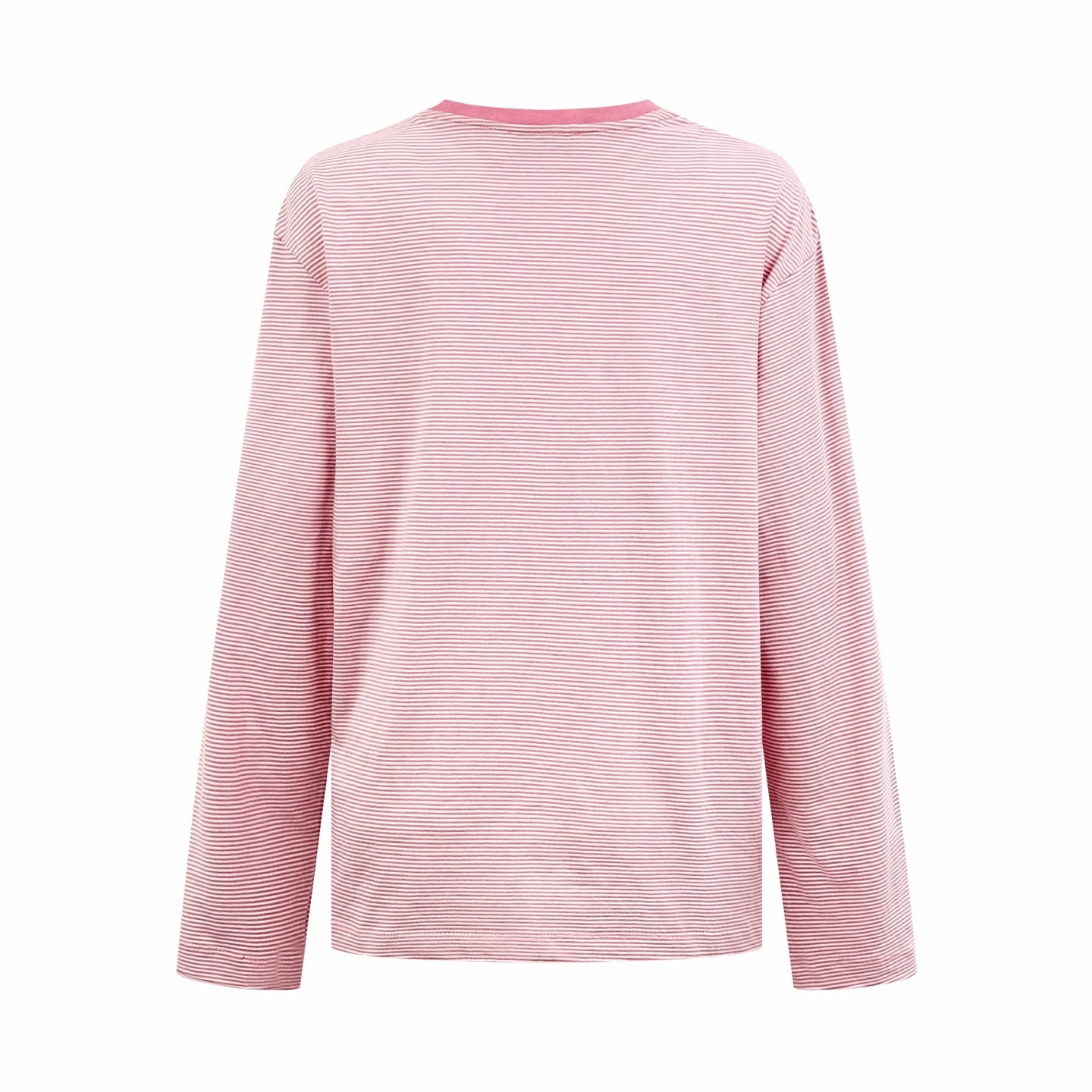 2026 Women's GS Logo Striped Long-Sleeved Shirt (FF758)