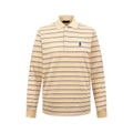 2026 New Model GS Logo Striped Long-Sleeved Polo Shirt (CC993-A70)