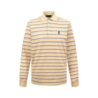 2026 New Model GS Logo Striped Long-Sleeved Polo Shirt (CC993-A70)