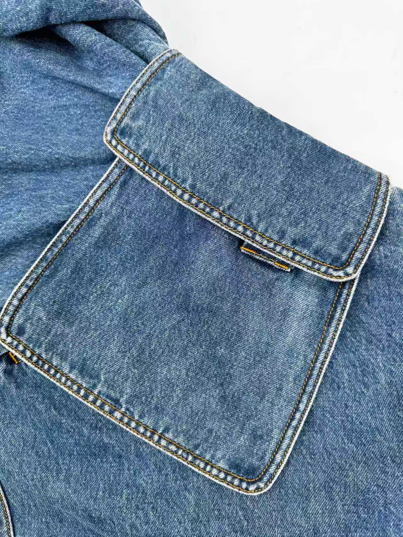 2026 Women's GS Denim Half-Dress (DD125)
