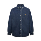 2026 new model GS logo denim shirt (BB884-B30)