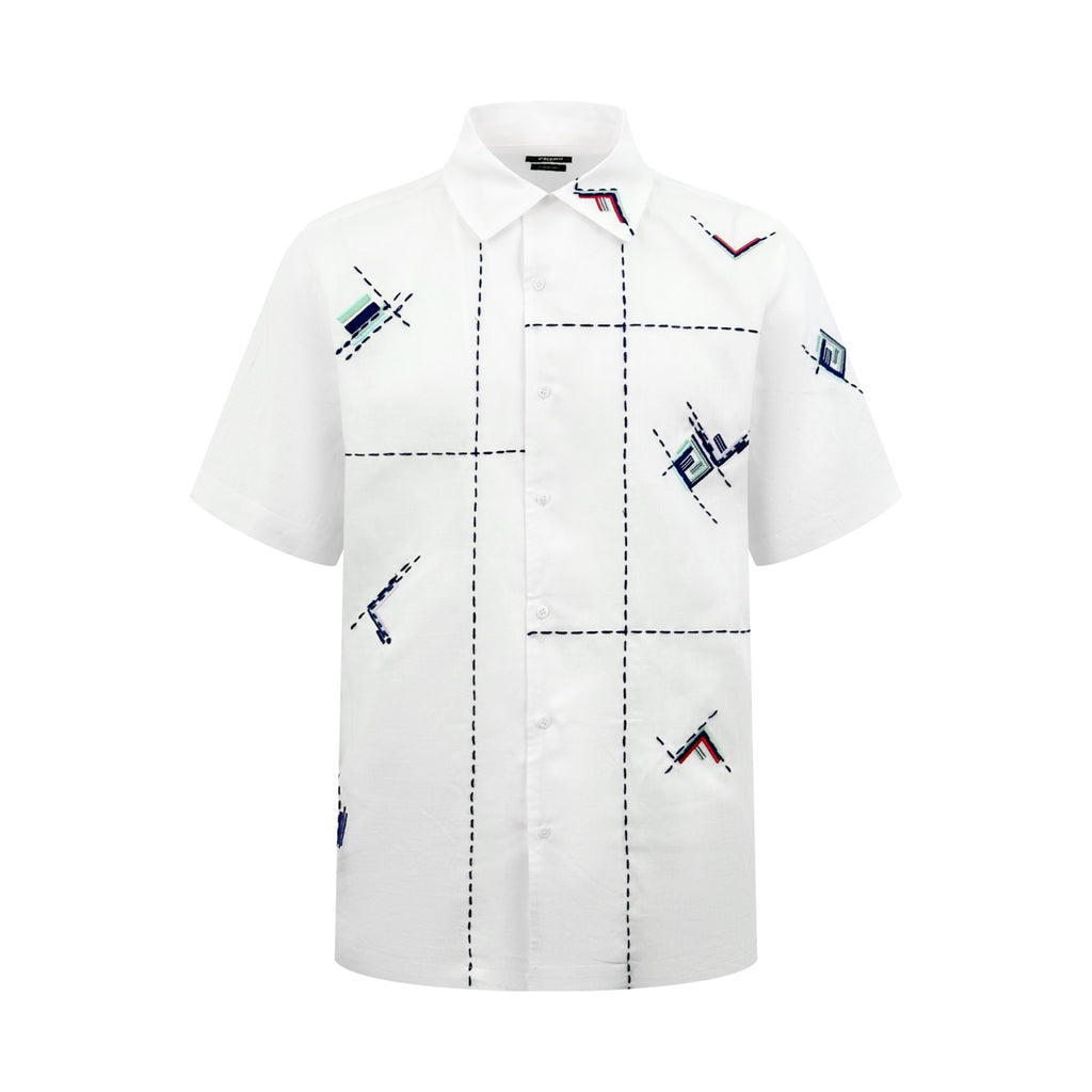 2026 New Model GS Embroidered Short-Sleeved Shirt (AA620-A90)