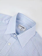 2026 Women's GS Logo Striped Shirt (FF737)