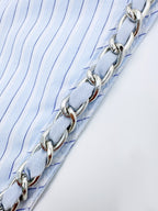 2026 Women's GS Logo Striped Shirt (FF737)
