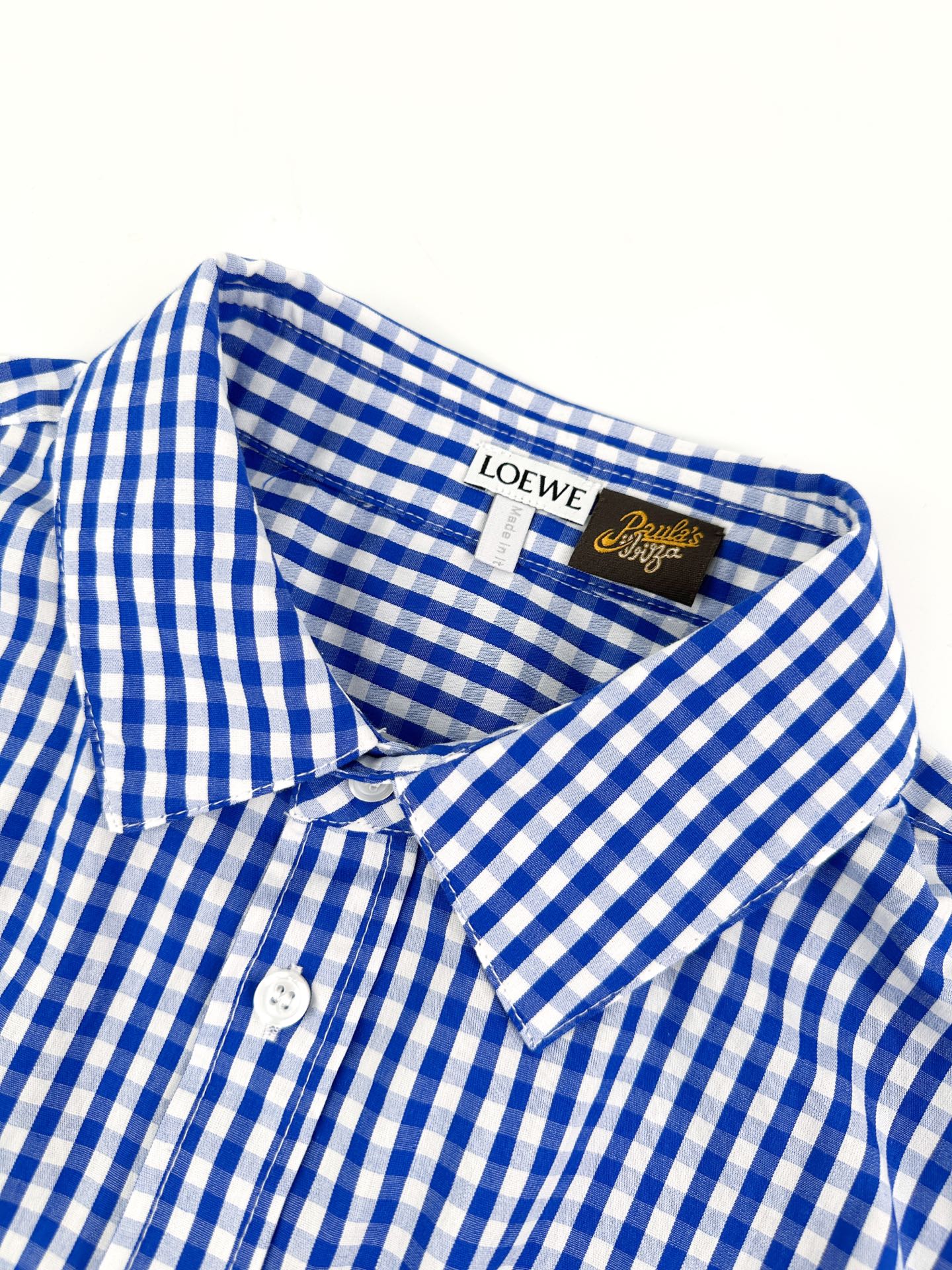 2026 New Style GS Embroidered Checkered Shirt (AA647-B30)