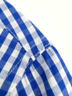 2026 New Style GS Embroidered Checkered Shirt (AA647-B30)