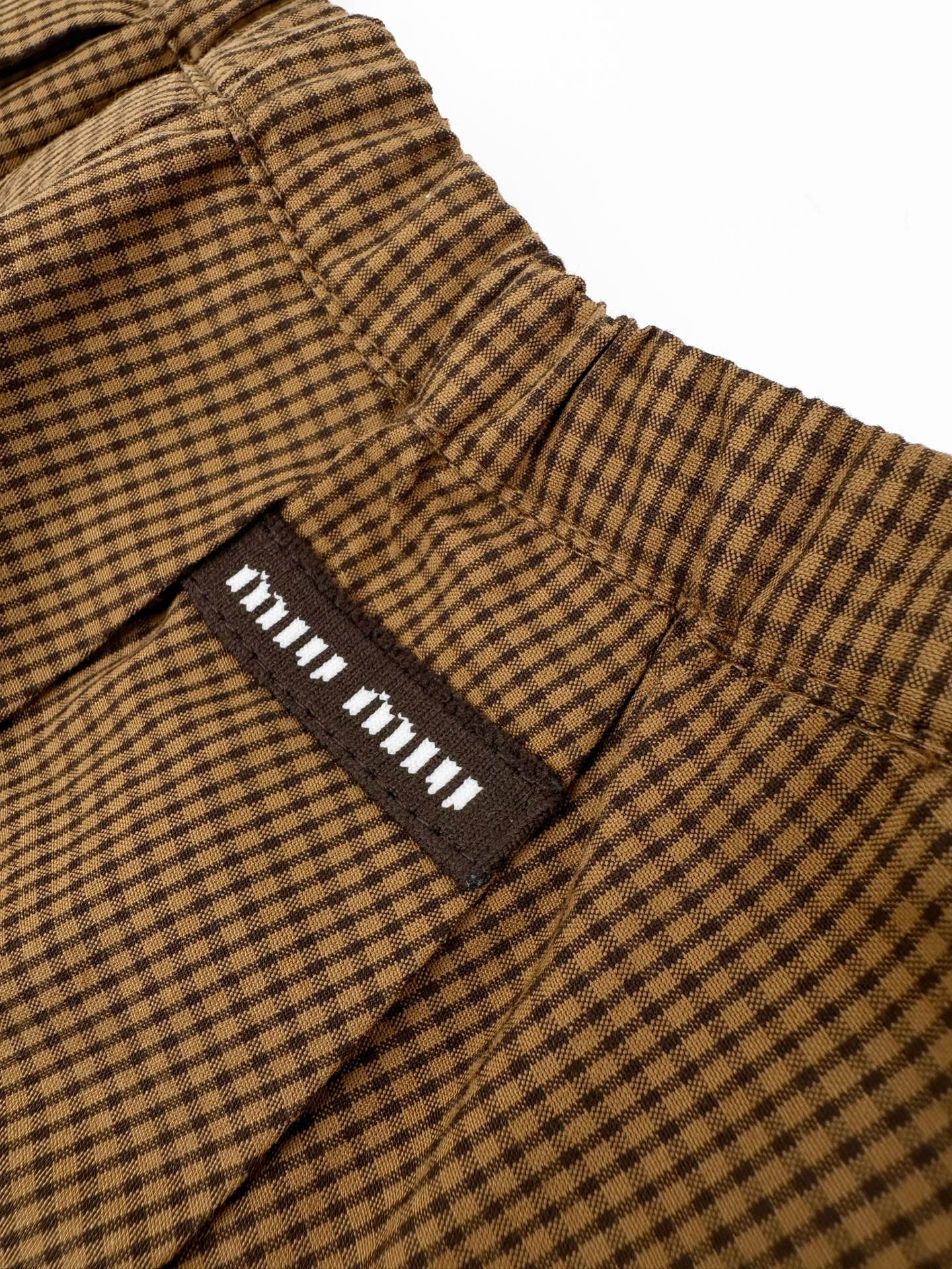2026 Women's GS Logo Checkered Short Dress (FF768)