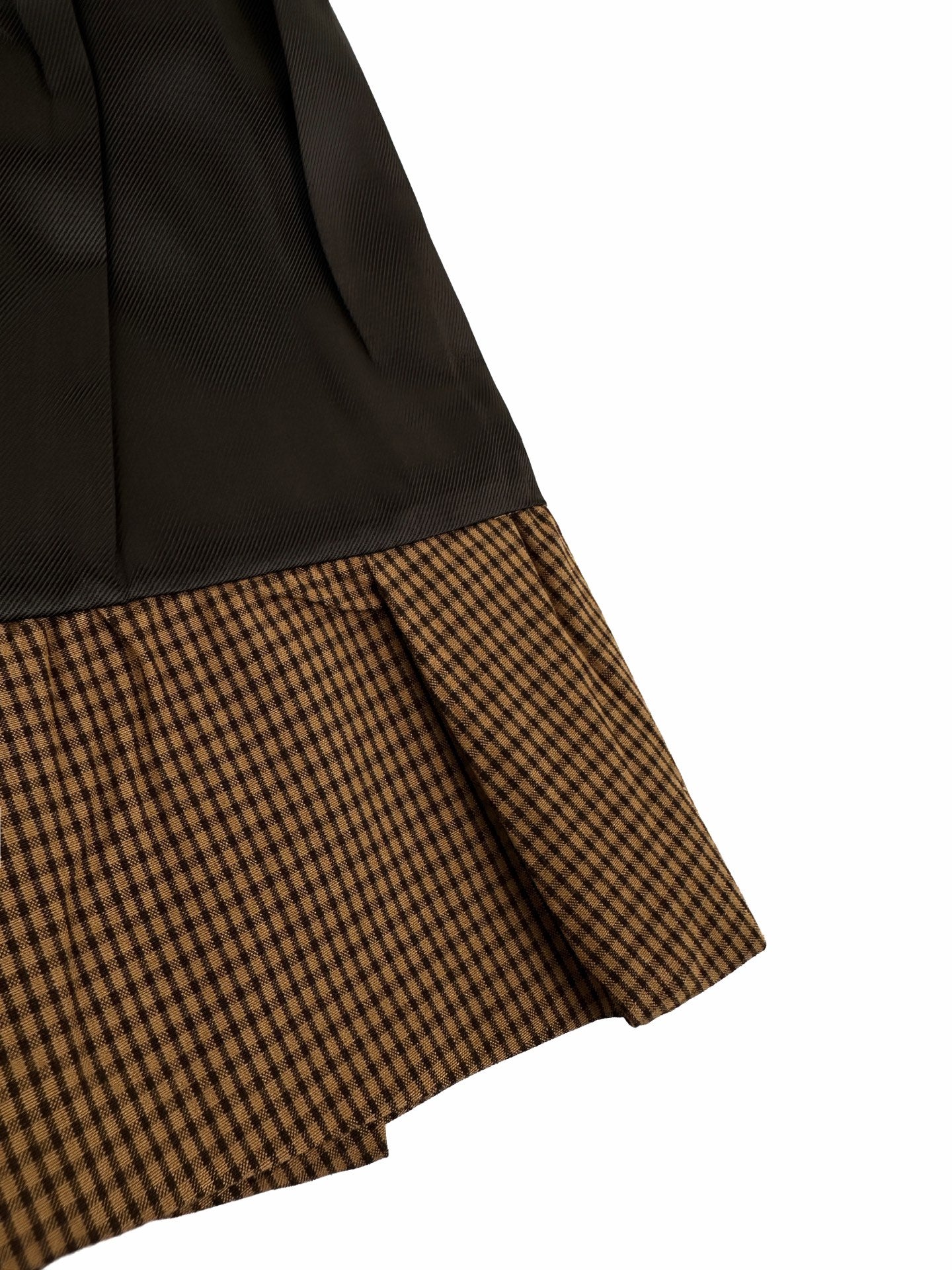 2026 Women's GS Logo Checkered Short Dress (FF768)