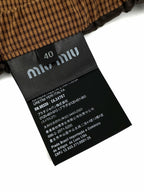 2026 Women's GS Logo Checkered Short Dress (FF768)