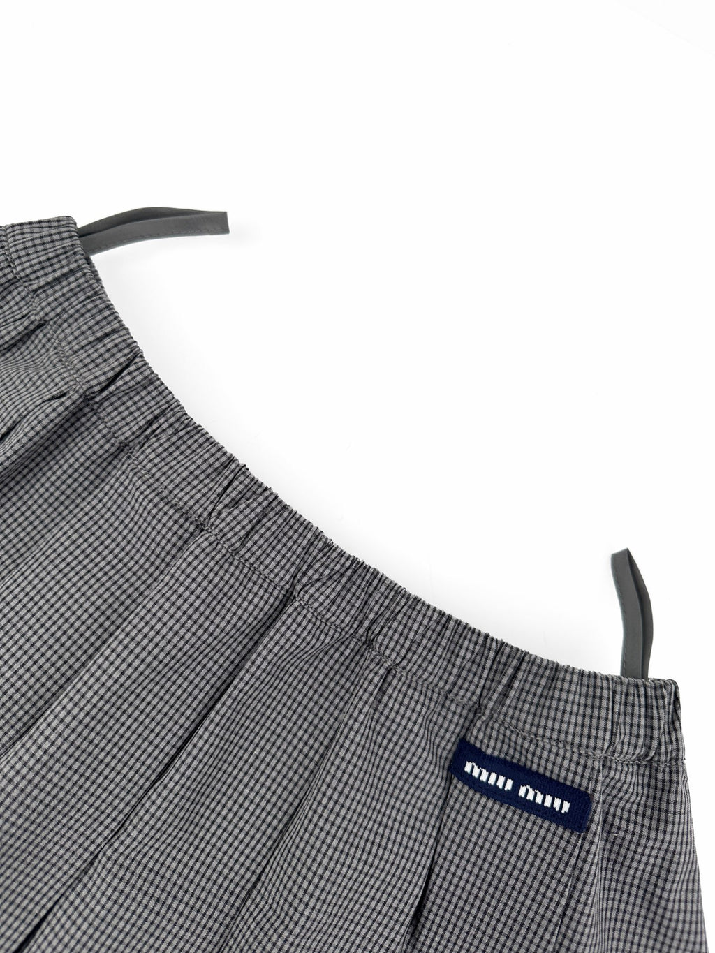 2026 Women's GS Logo Checkered Short Dress (FF767)