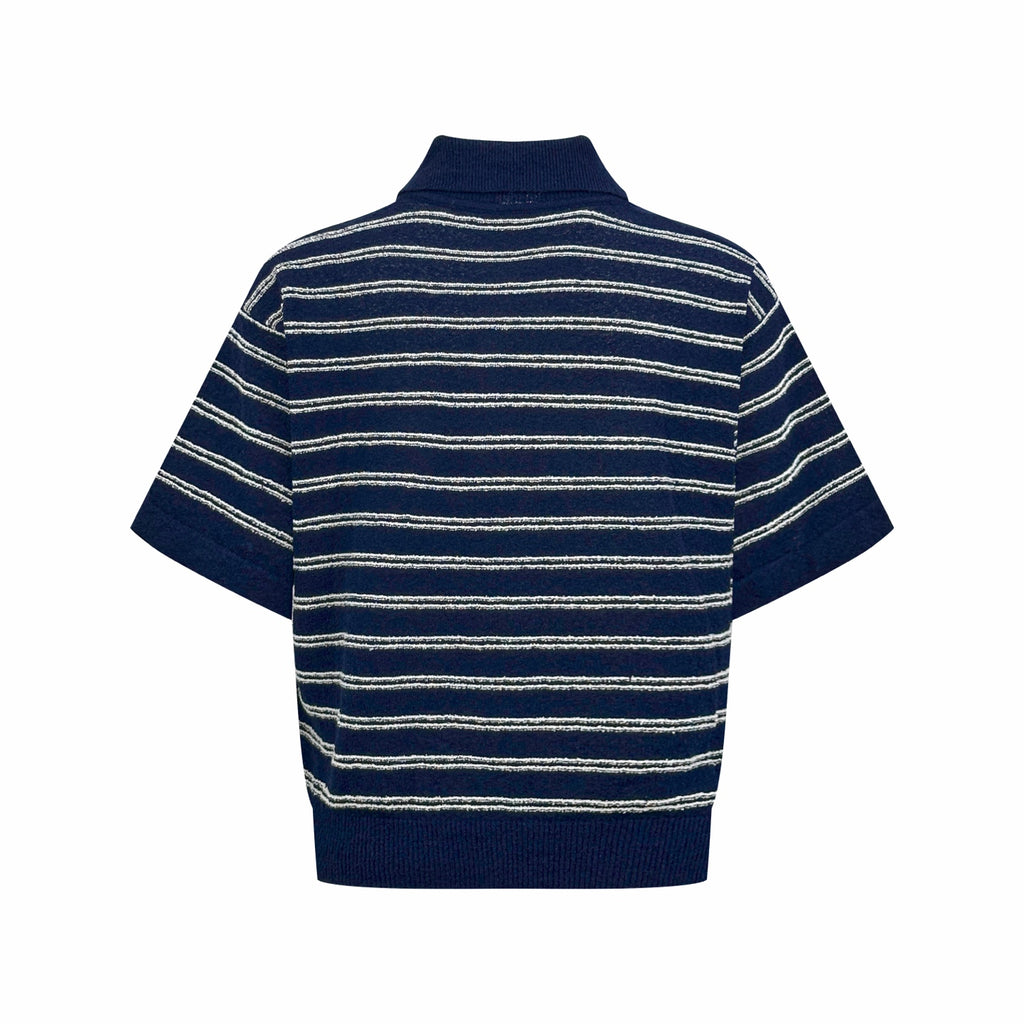 2026 Women's GS Logo Polo Neck Knit Sweater (DD142)