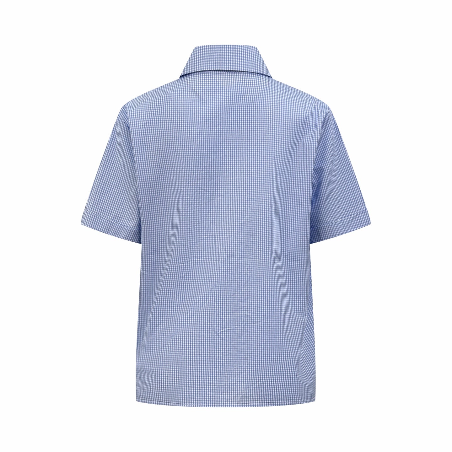 2026 Women's GS Logo Embroidered Checkered Shirt (FF773)