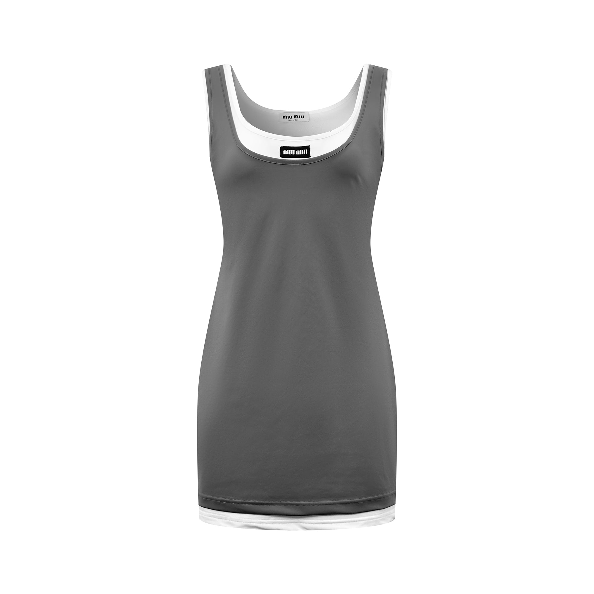 2026 Women's GS Logo Color-Contrasting Dress (FF778)