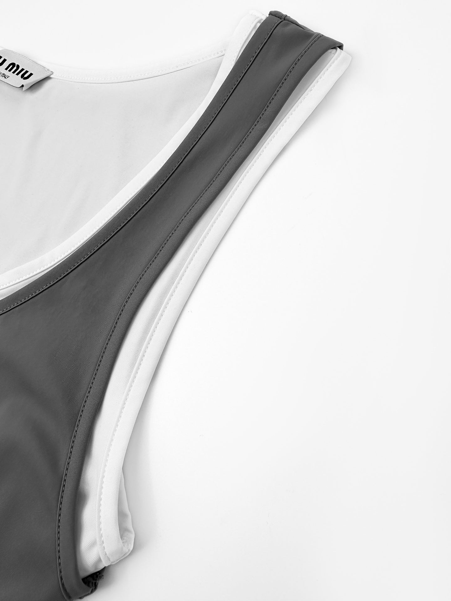 2026 Women's GS Logo Color-Contrasting Dress (FF778)