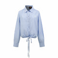 2026 Women's GS Embroidered Striped Laced Shirt (FF776)