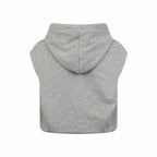 2026 Women's GS Leather Sleeveless Hooded Sweatshirt (EE431)