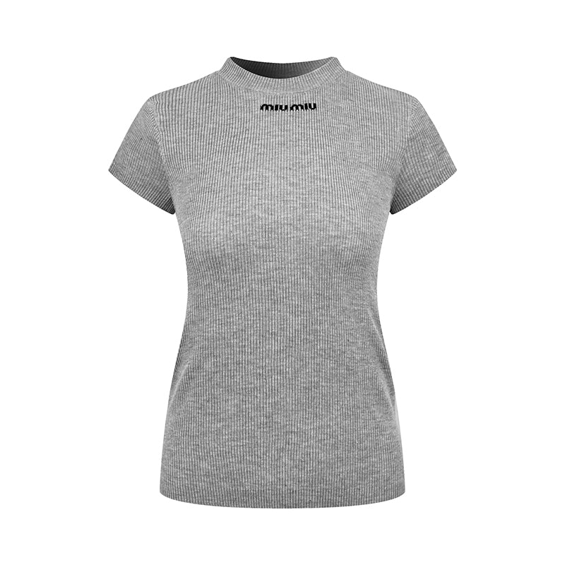 2026 Women's GS Logo Short-Sleeved Sweater (FF788)