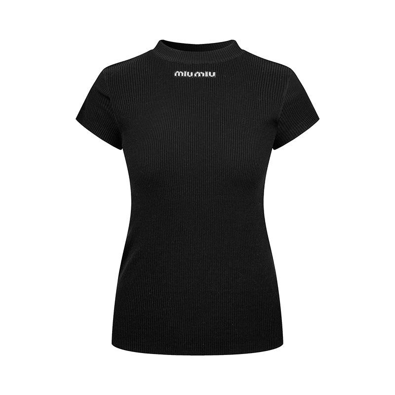 2026 Women's GS Logo Short-Sleeved Sweater (FF788)