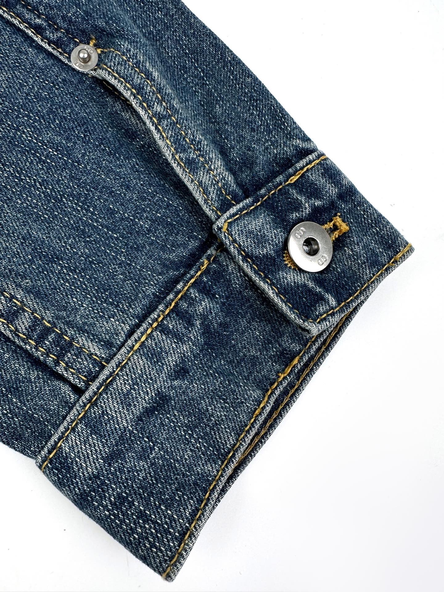 2026 New Style GS Embroidered Zipper Denim Jacket (BB865-B80)
